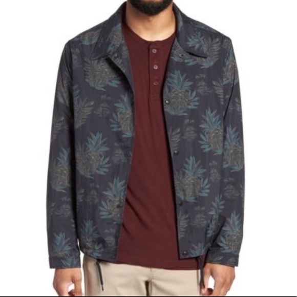 Vince Other - NWT VINCE Tropical Regular Fit Coach's Mens Jacket